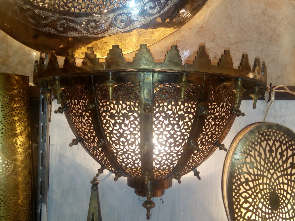 Applique murale Marocain cuivre Kasbah